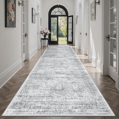 Soalmost Washable Hallway Runner Rug 3x10 Kitchen Entry Rugs Non-Slip, Foldable - Image 3