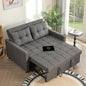 GOSUHI 52" Sleeper Sofa with Pull-Out Bed, 3-in-1 Convertible Sofa Bed by GOSUHI