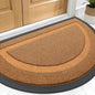 OLANLY Half Circle Front Door Mat Outside 33x21 All-Season Rubber Doormat | by OLANLY