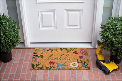 Calloway Mills AZ105991729 Floral Hello Doormat - Image 3