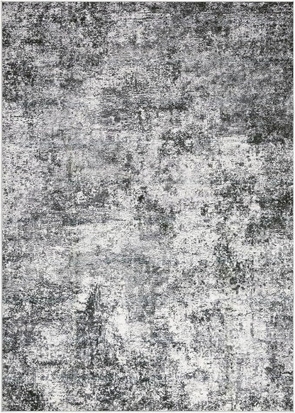 DMOYEST Area Rug Living Room Rugs 10x12 Washable Abstract Grey Carpet | Neutral - Image 8