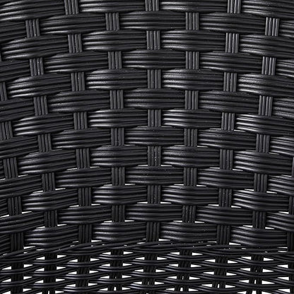 Jeco 3 Piece Rocker Wicker Chair Set - Image 7