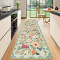 DUKINO 2.6x10 Runner Rug for Hallway, Washable Kitchen Rugs Non Slip, Low Pile by DUKINO
