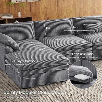 Belffin Large Modular Sectional Sofa - Image 5