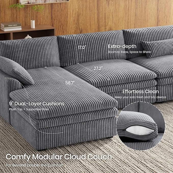 Belffin Large Modular Sectional Sofa - Image 7