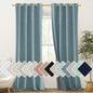 NICETOWN 100% Absolutely Blackout Linen Curtains by NICETOWN