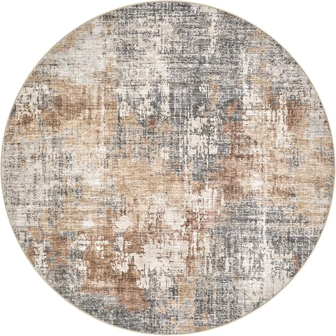 DMOYEST 10ft Round Area Rug Living Room Rugs - Image 9