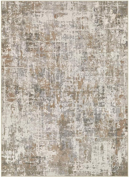 DMOYEST Area Rug Living Room Rugs 6x9 Washable Abstract Carpet | Neutral Modern - Image 9