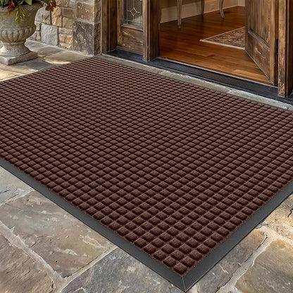 Front Door Mat Outside Entrance, Heavy Duty Waterproof Doormat | 73"x46" by WELDUN%E2%80%94IdealChoiceforHome