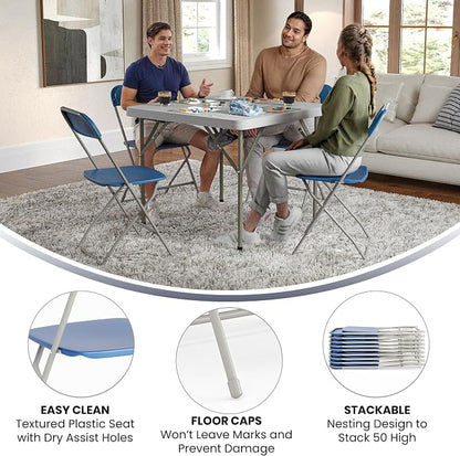 Flash Furniture Hercules Series Plastic Folding Chair - Image 5