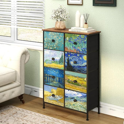 EXOTICA Tall Dresser with 8 Drawer - Image 2