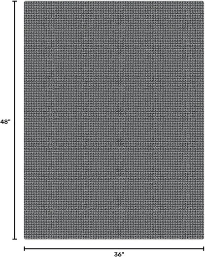 KOZYFLY Washable 3x4 Entry Area Rug, Braided Throw Rugs - Image 2