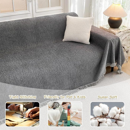 MYSKY HOME Couch Cover Sofa Covers Couch Covers - Image 2