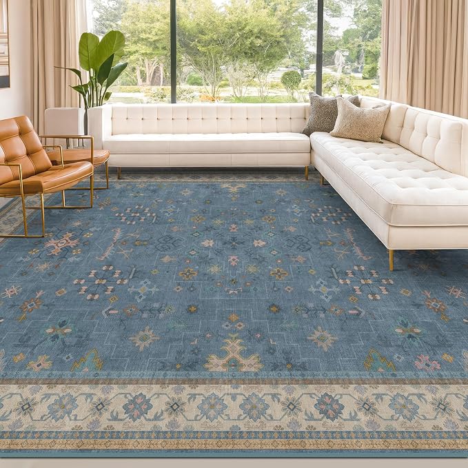 Boho 9x12 Soft Rugs for Living Room - Image 6