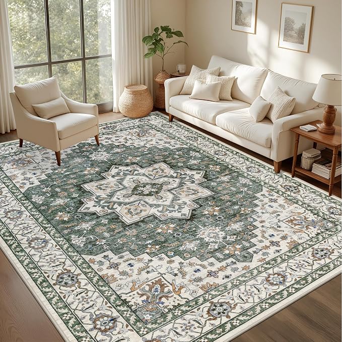 10x12 Area Rugs Living Room: Washable Rug - Image 2