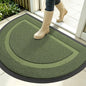 OLANLY Half Circle Front Door Mat Outside 35x23 All-Season Rubber Doormat | by OLANLY