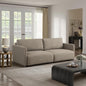 Serta Vail 86" Convertible Sleeper Sofa, Queen Size, Wall-Hugging Dreamglide by SertaDreamConvertibles