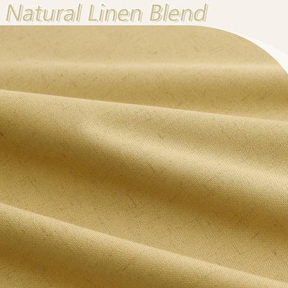 100% Blackout Curtains 96 Inch Length 2 Panels Set - Image 3