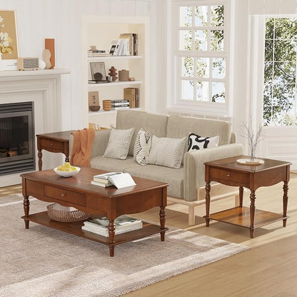 LEEMTORIG Solid Wood Coffee Table - Image 5