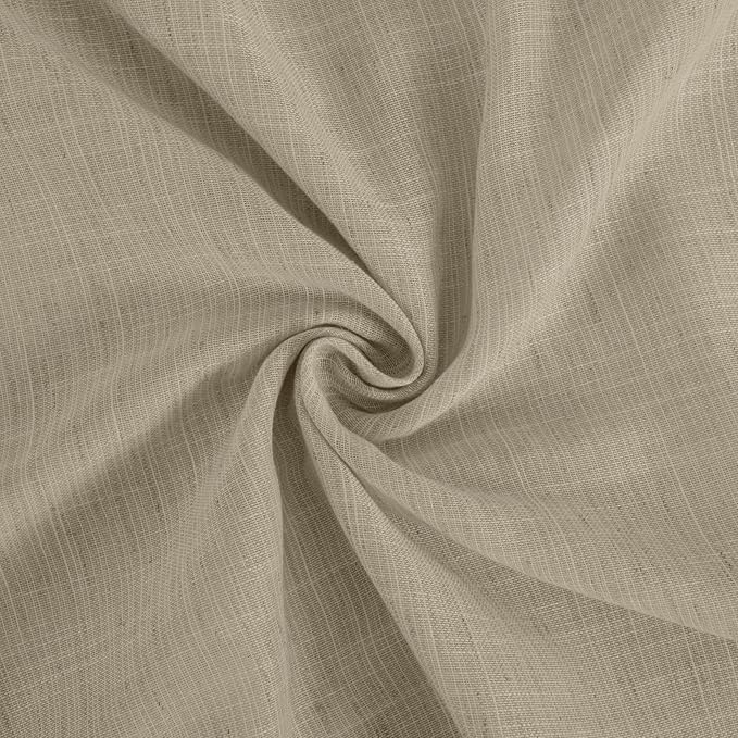 BGment Camel Linen Curtains 63 Inches Long - Image 8