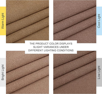NICETOWN Gold Brown Linen Curtains - Image 9