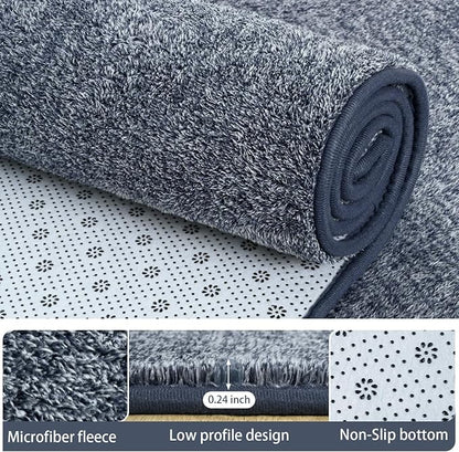 Small Area Rugs for Bedroom, 2×4 Non Slip Runner Rug, Indoor Rug Runner for - Image 3
