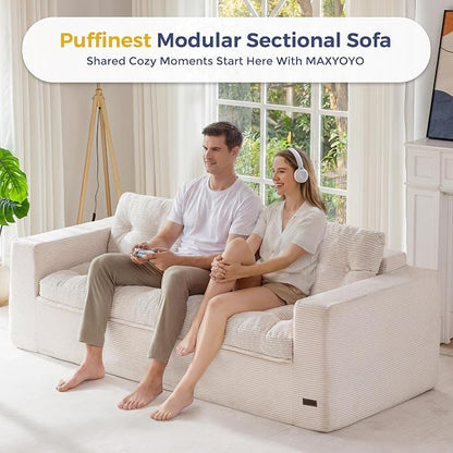 MAXYOYO 79" Loveseat Sofa Couch - Image 7