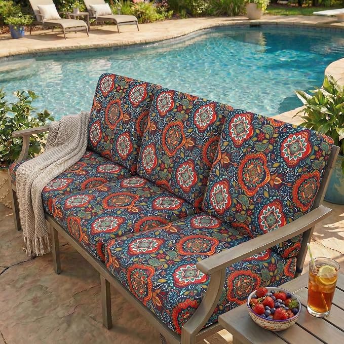 Printed Couch Cushion Covers, Sofa Covers Washable - Image 7