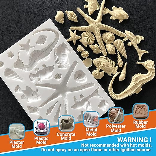 Silicone Mold Release Spray (13.5 fl oz / 400ml) Release Agent for Epoxy Resin, Candle & All Molds | Smooth, Non-Stick Lubricant for Easy Removal | 1 Pack