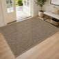 BEQHAUSE Dirt Trapper Door Mat 48" x 72", Non-Slip Washable Doormats, Low by BEQHAUSE