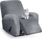 ANARACHON Leather Look Recliner Chair Covers, 4-Pieces Stretch Recliner Cover by ANARACHON