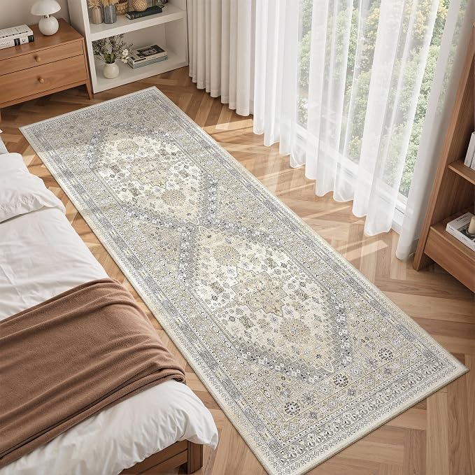 2x6 Runner Rug Non Slip, Washable Hallway Runner Rug, Nursery Room, Soft Runner - Image 8