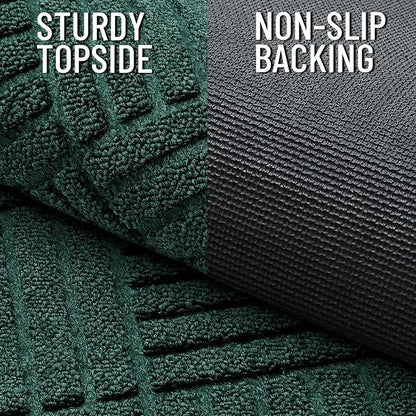 OLANLY Front Door Mat Outside Entrance 47x23, Waterproof Heavy-Duty Doormat | - Image 4