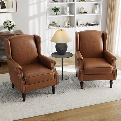 Pia Ricco High Back Floral Accent Chair - Image 7