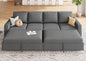 HONBAY Modular Sectional Sleeper Sofa Bed, by HONBAY
