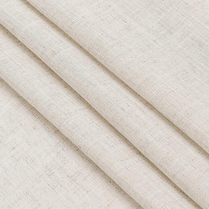 Beige Linen Semi Sheer Curtains 72 Inch Length - Image 6
