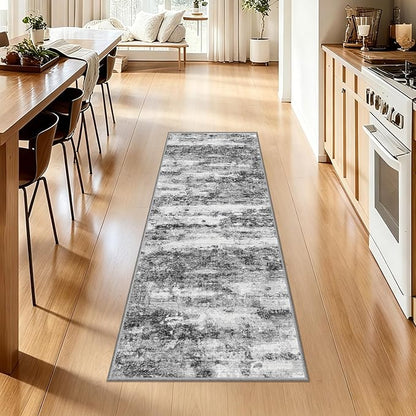 2x5 Washable Runner Rugs，Modern Abstract Rug Runner, Ultra-Thin Kitchen Runner - Image 7
