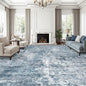Soalmost 12x15 Washable Area Rugs Soft Living Room Rug Abstract Blue/Grey | by Soalmost