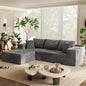 Homall 108" Modular Sectional Sofa, Boneless Couch by Homall