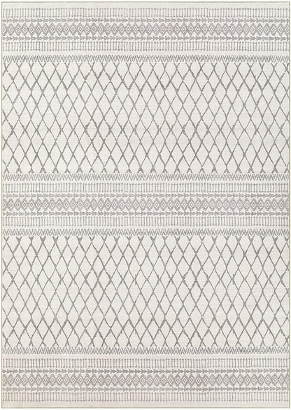 cotiled Boho 5x8 Area Rugs for Living Room: Soft Moroccan Washable Rug | Solve - Image 9