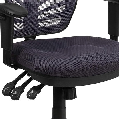 Flash Furniture Nicholas Mid-Back Swivel Office and Gaming Chair, Ergonomic - Image 9
