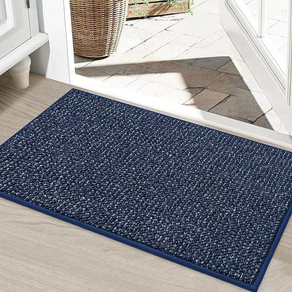 BEQHAUSE Dirt Trapper Door Mat 24" x 36", Non-Slip Washable Doormats, Low by BEQHAUSE