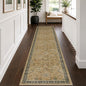 Washable Natural Sage 2x10 Entryway Long Runners by HazoHaus