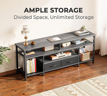Huuger TV Stand for 55 60 Inch TV, Entertainment Center - Image 4