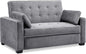 Serta Ainsley 72.6" Convertible Sleeper Sofa, Queen Size, Dreamcoil Comfort by SertaDreamConvertibles