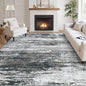 Washable Rug 5x7 Area Rugs for Living Room: Neutral Soft Rug Abstract Non Slip by LOSBULAKE