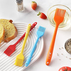 4PCS Silicone Basting Pastry Brush, Kaloo Kitchen Cooking Brush for Food Butter Oil BBQ Sauce Baking, Heat Resistant & Dishwasher Safe (Stylish Dog Pattern)