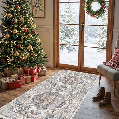 Hallway Washable Runner Rug by HYHAOYUNLAI