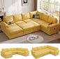 108 Inch Modular Sectional Sofa by Unknown