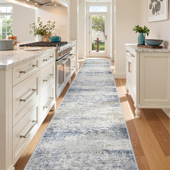 3x18 Runner Rug Non Slip, Washable Hallway Runner Rug, Living Room, Dining Room - Image 5